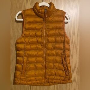 32 Degrees Lightweight Packable Orange Vest – Size Small